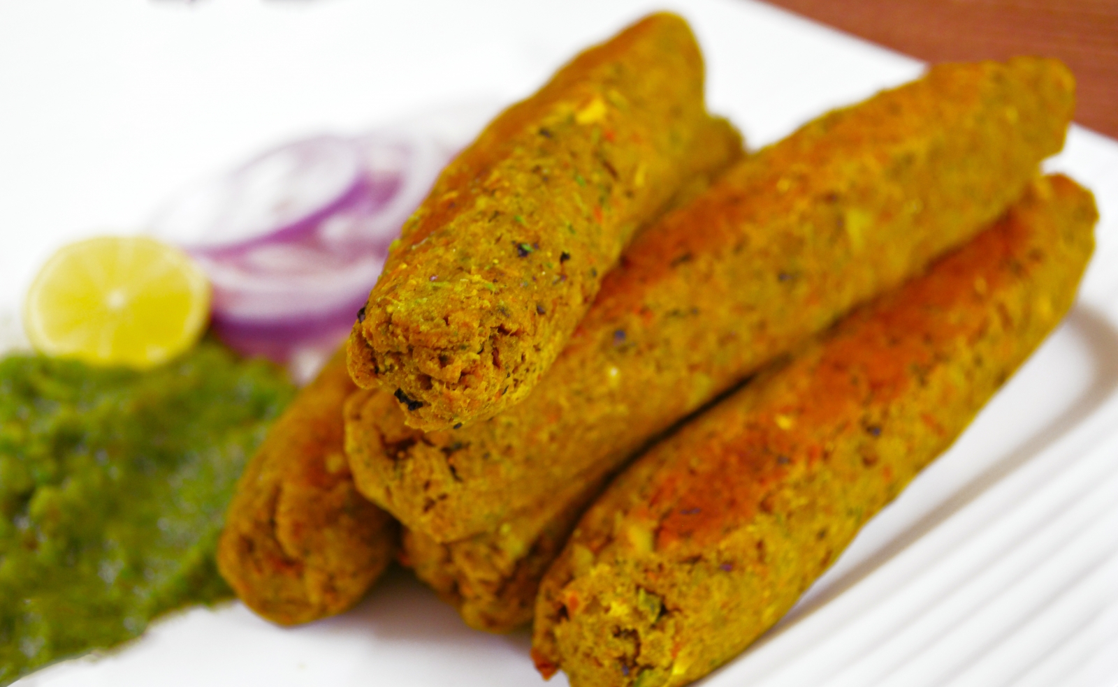 Veg seekh kabab