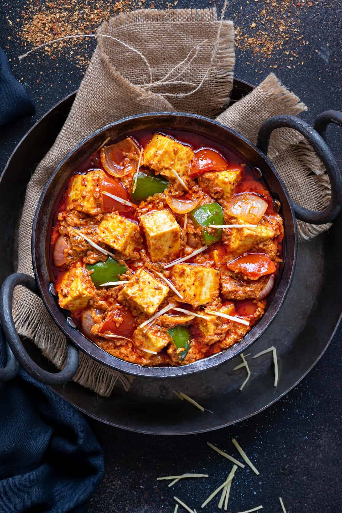 Paneer kadai