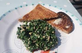 Spinach salsa