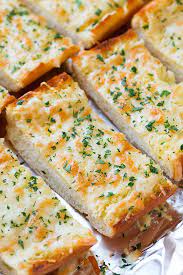 Oven roasted garlic bread with cheese